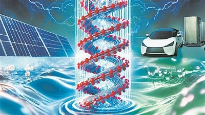 水解制氢过程及应用（艺术图）。图片来源：美国趣味工程网站.jpg